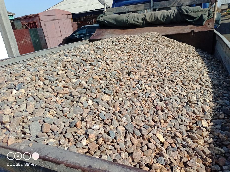 Щебень Глина Гравий Отсев Песок. Газель самосвал