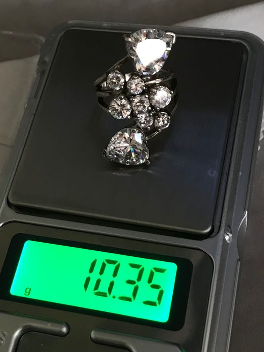 Дамски сребърен пръстен