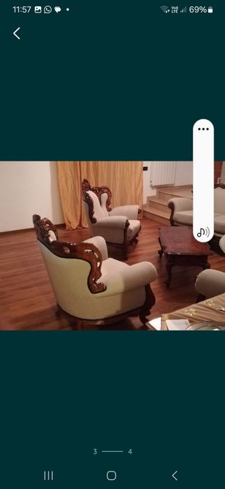 Vas pt pomi din plastic. si set de sufragerie