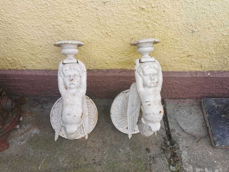 Set aplica perete exterior din fonta