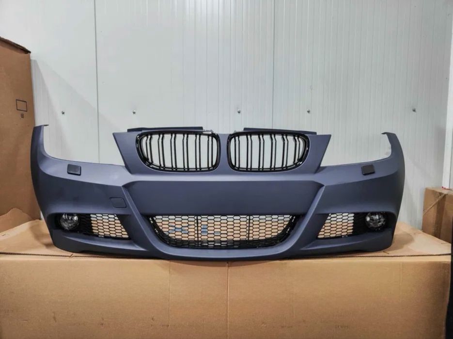 Предна M броня за BMW E90 E91 БМВ Е90 Е91 Фейслифт Най-ВИСОК КЛАС Топ Качество ФЕЙС На СКЛАД!
