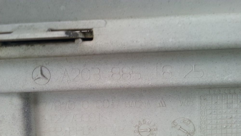 Mercedes C Klass W 203 Sedan  2001-2007 Година  Задна Броня Оригинална