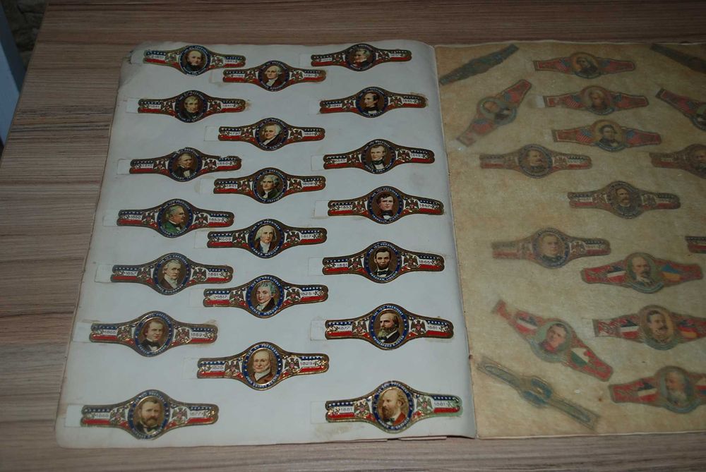 Vand caiet de colectie cu etichete vechi ,de trabucuri