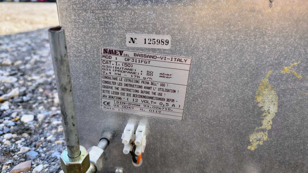 Газова фурна с грил SMEV (Dometic) за кемпер или каравана