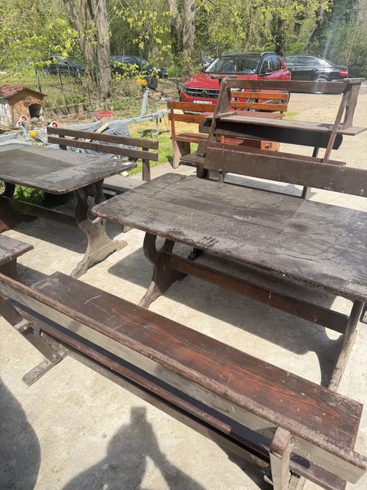 Баварски маси 160/80 2бр - 120/60 2бр - 100/60 1бр