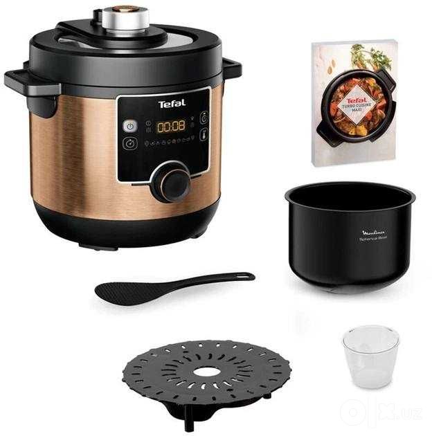 Мультиварка-скороварка TEFAL Turbo Cuisine Maxi CY777G10