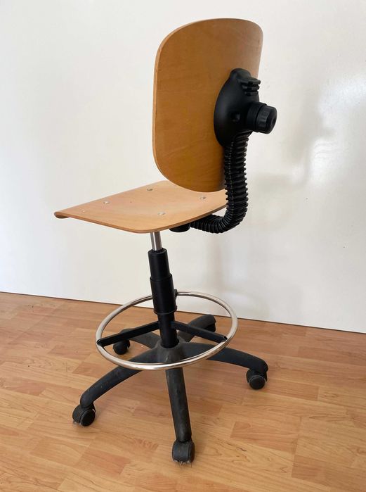 Scaun de atelier cu inaltime reglabila - 2x buc