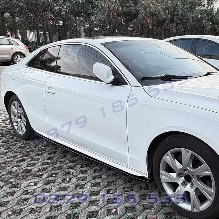 Странични добавки за прагове за Audi A5 8T Coupe 2007–2017 DA803 тунинг лайсни ауди а5 8т купе