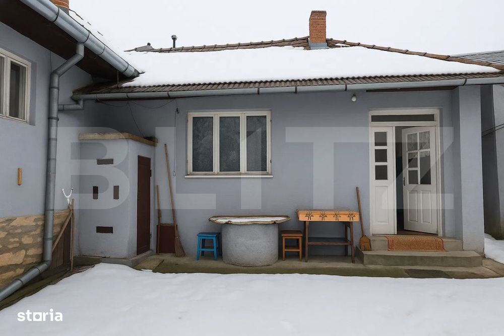 Casa taraneasca cu 242 mp utili si teren de 1315 mp, Manastireni