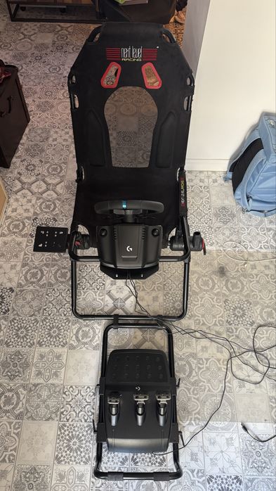 Volan Logitech G923 + Scaun Next Level Racing GT-Lite
