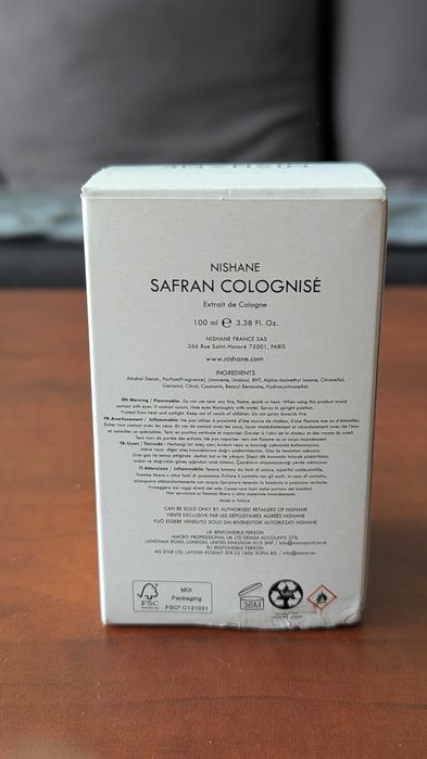 Nishane Safran Colognise / Acqua di Parma Blu Mediterraneo Arancia di Capri