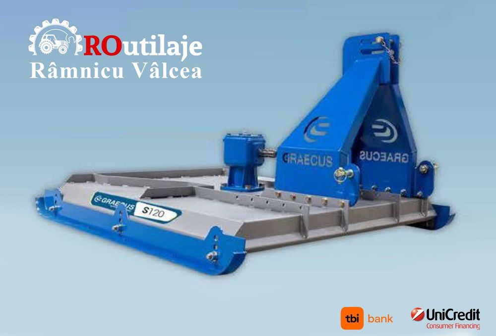 Tocătoare resturi vegetale Graecus cositoare tractor japonez, garanție