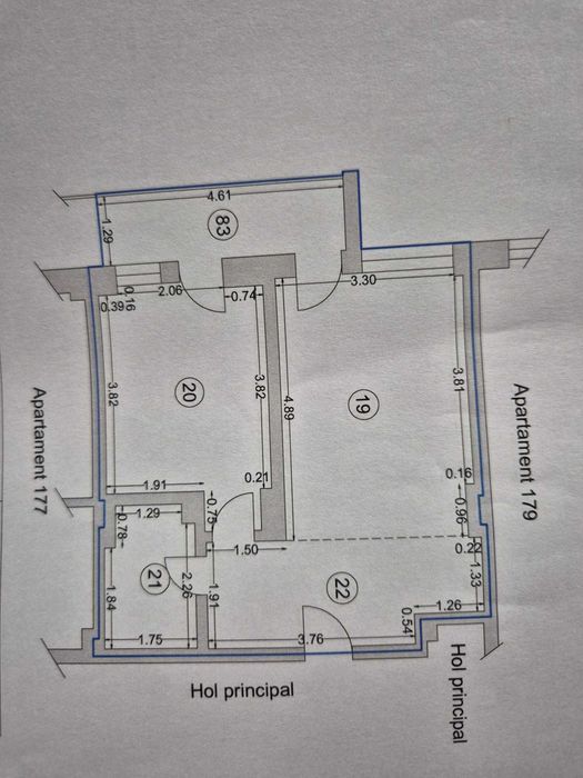 NORD D 10 - Apartament 2 camere de inchiriat pe termen lung