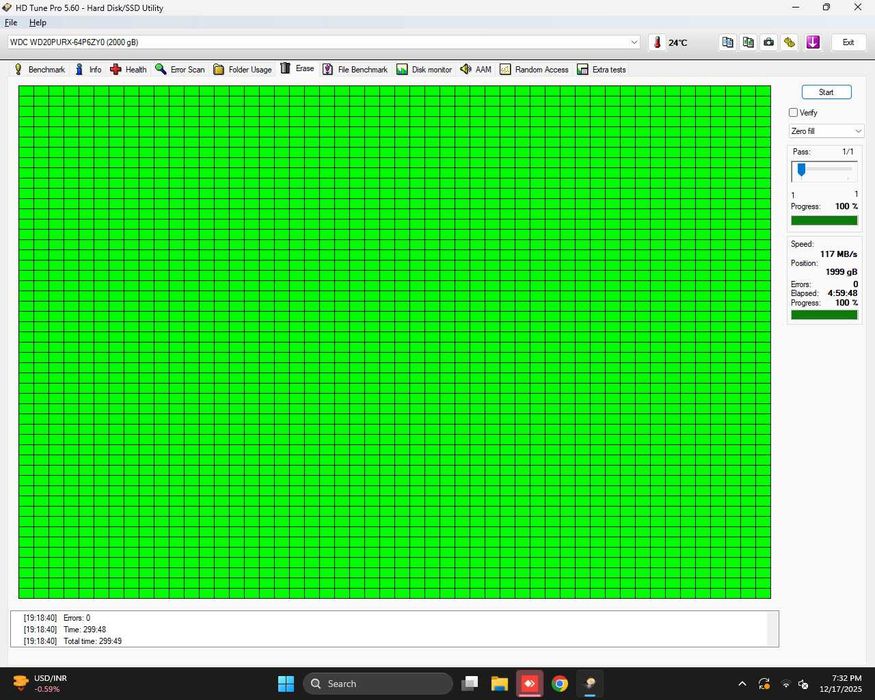 Pachet 2x HDD WD Purple 2TB (hard disk)