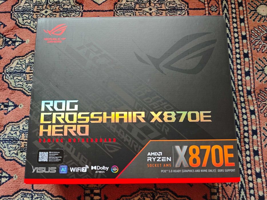 Дъно Asus Rog CROSSHAIR X870E Hero WIFI