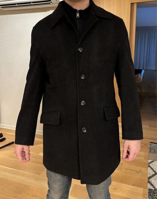 Мъжко палто Bitsiani- вълна и кашмир