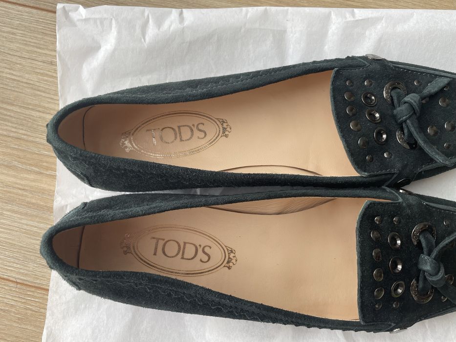 Tod’s pantofi/ loafers/ mocasini din piele