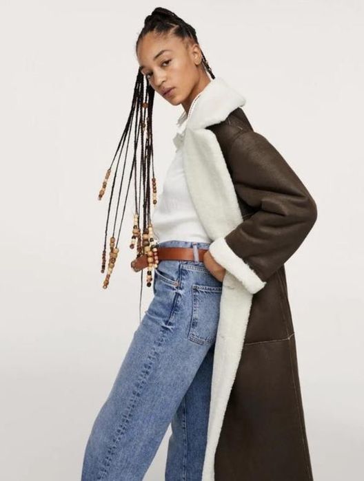 Дубленка двухсторонняя от Mango