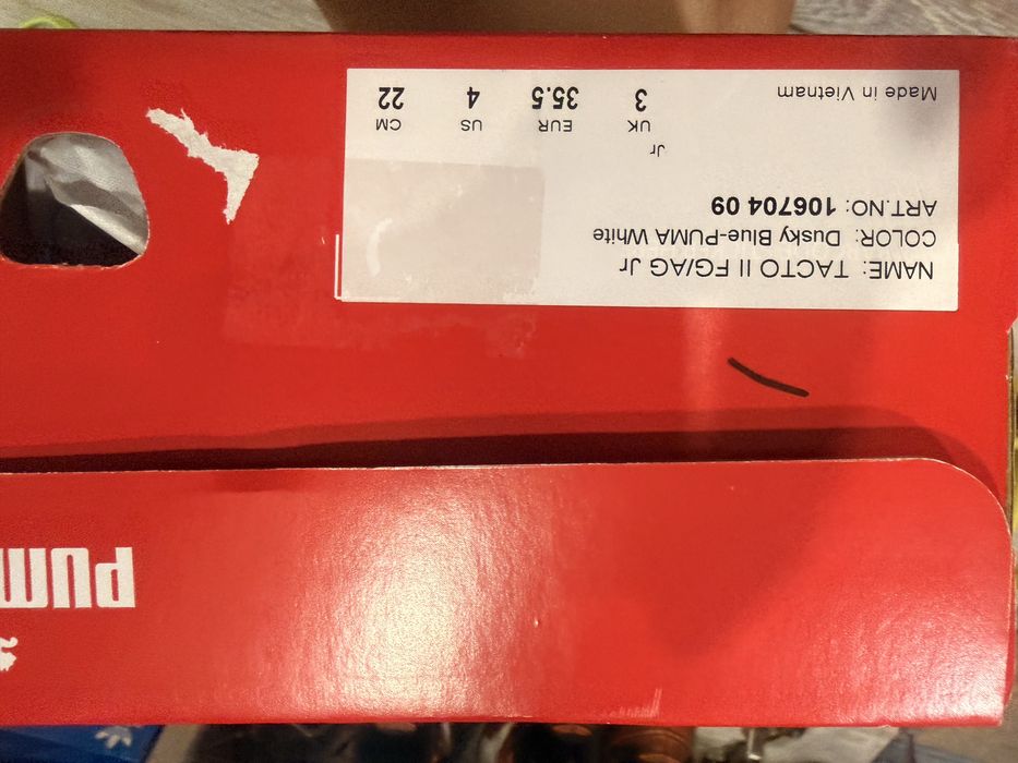 Бутонки Puma 35.5н