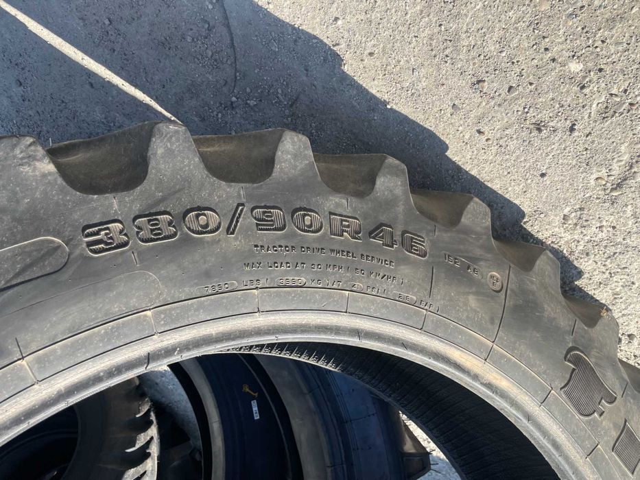 Firestone 380/90r46 cauciuc second hand pt met tehnologice