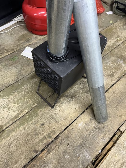 Теплообменник в палатку