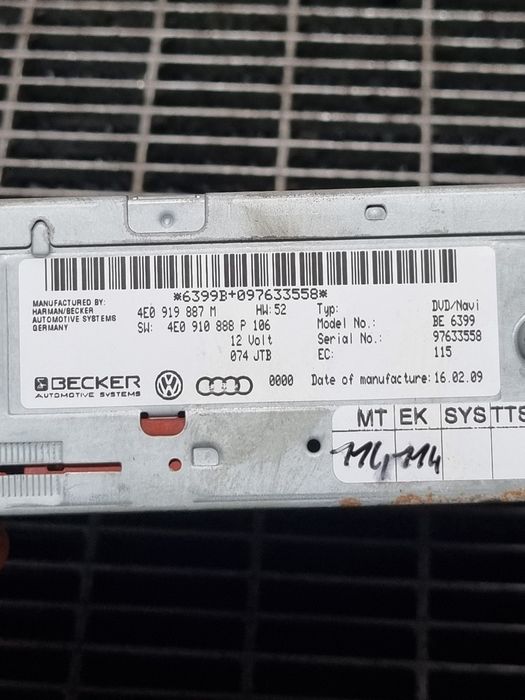 Dvd player AUDI Q7 - (1370) 4e