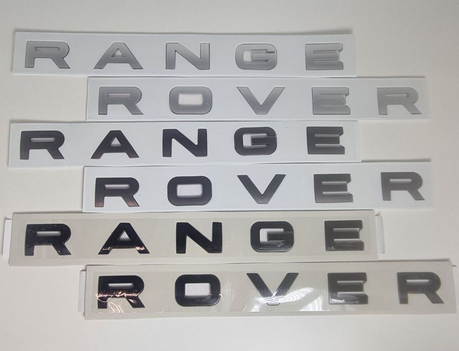 Emblema-Sigla-Logo-Stema-Scris-Capace-Centrale-Range-Rover-Sport-Evoque-Velar-Negru-Black