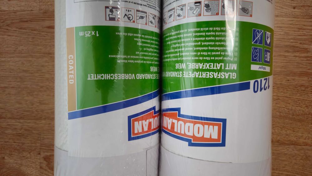 Vand tapet din fibra de sticla, doua modele 100 mp