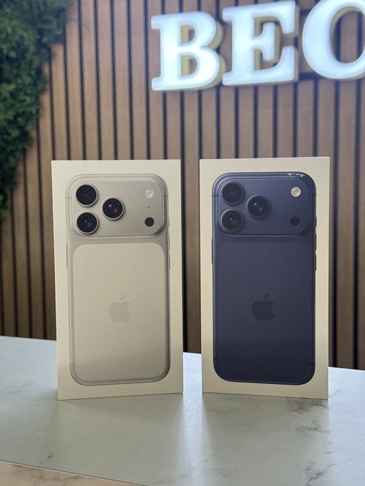 iPhone 17 Pro / 256GB / Silver & Deep Blue / Sigilat