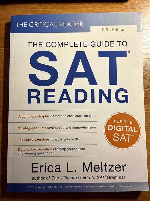 Книга для подготовки к SAT Digital Reading