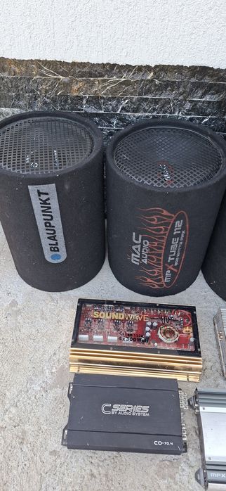 Amplificator statie audio auto, difuzor subwoofer
Se vand cu proba
Nu fac schimb
Import Olanda 
Pretul este cu titlul informativ