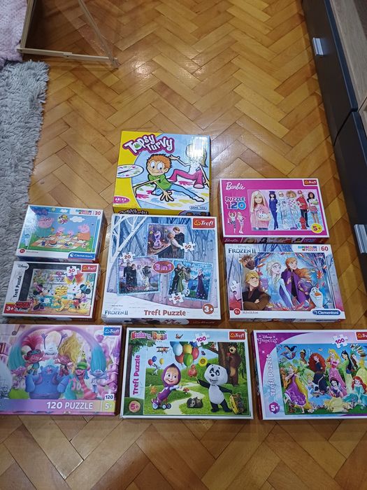 Десет детски пъзела + игра