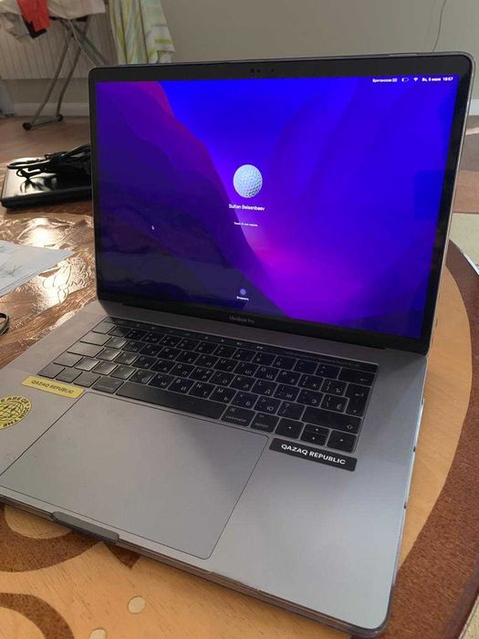 MacBook Pro 15" (2016) Intel Core i7 2.6 ГГц 16 ГБ RAM 256 ГБ SSD