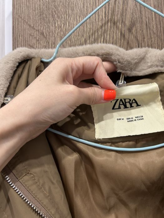 Зимняя куртка zara