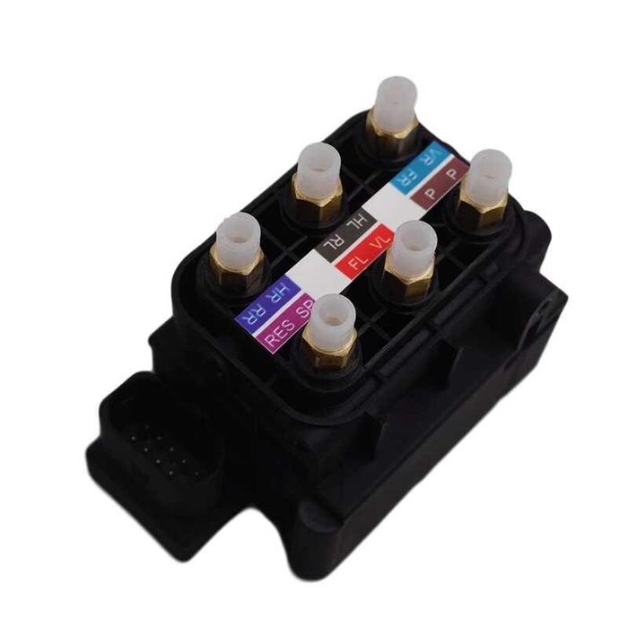Bloc valve suspensie pneumatica perne aer supape Audi A6 A8 VW Phaeton
