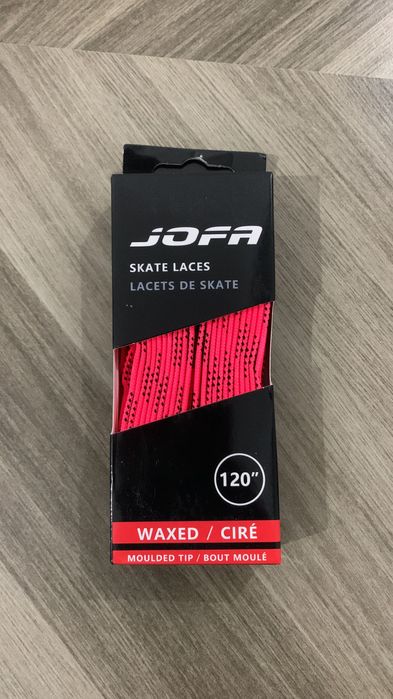 Шнурки для коньков с пропиткой