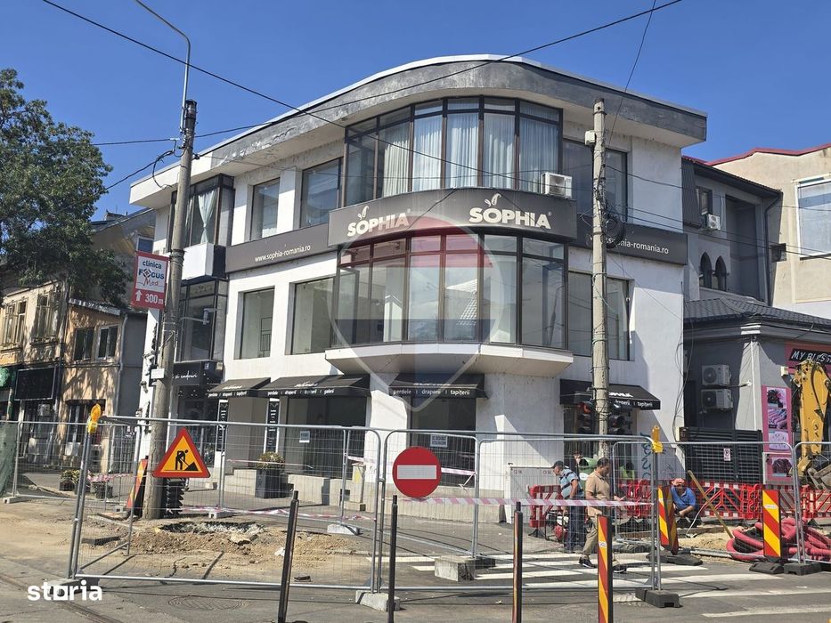 DE INCHIRIAT Spațiu comercial 230 mp S+P+E1+M Dinicu Golescu