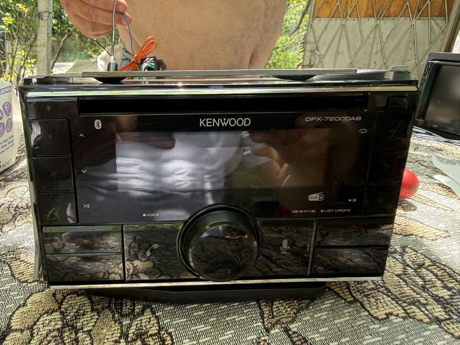 Kenwood DPX-7200DAB Double DIN Bluetooth USB DAB+ Авто радио