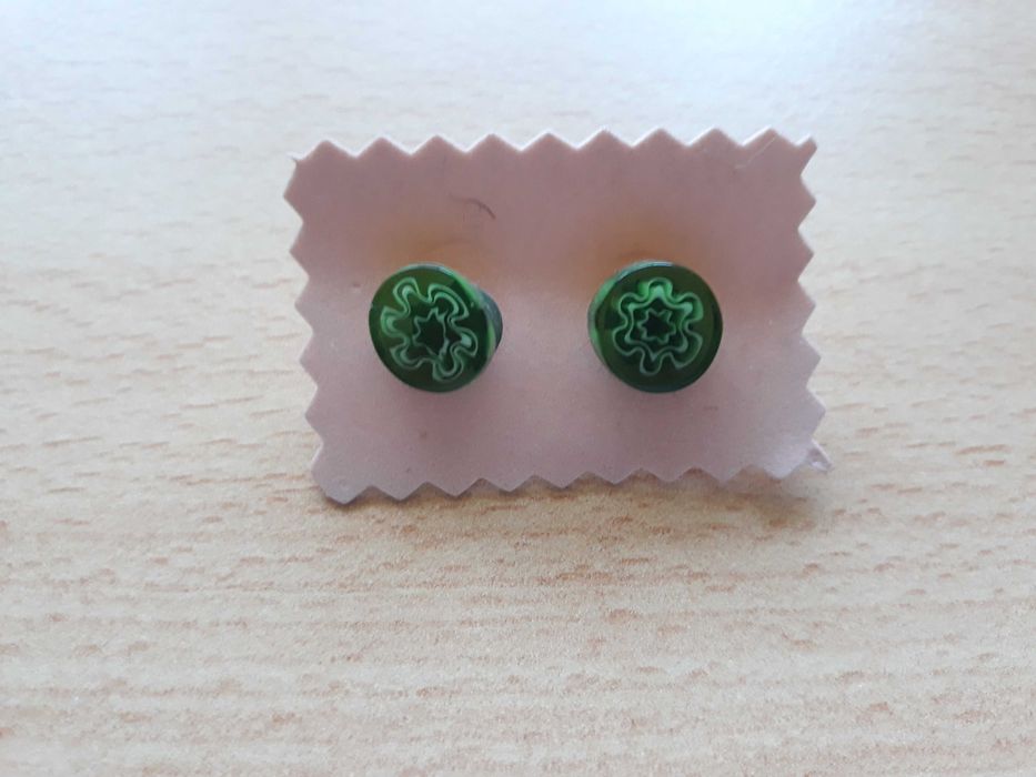 Обеци от муранско стъкло