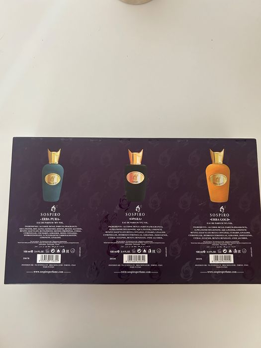 Set/Bucata parfum Sospiro