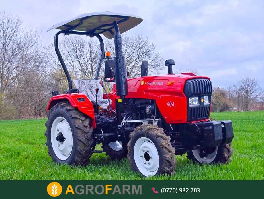 Tractor Nou 40 CP 4x4 - Semi Cabina NOI UTB 650 U650 445 japonez semicabina Pomicol Livada Vie Garantie 24 luni Motor YTO Perkins - Transport Tara