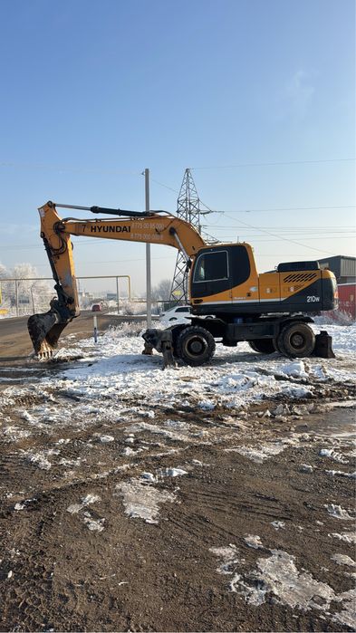 Услуги экскаватора эксковатор эскаватр хундай210