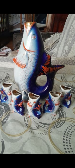 Советский сувенирный набор "Рыбки"