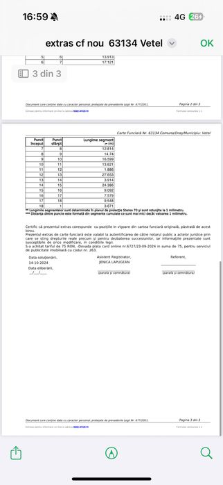 Teren intravilan sat Vețel
