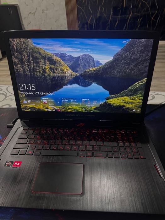 Ноутбук asus rog