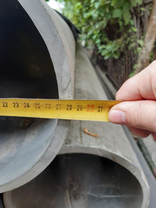 Tuburi plastic diam 280 mm, G 20 mm, L 6m