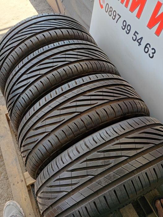 Почти нови 4бр 225/50/17 Uniroyal RS5 dot0420