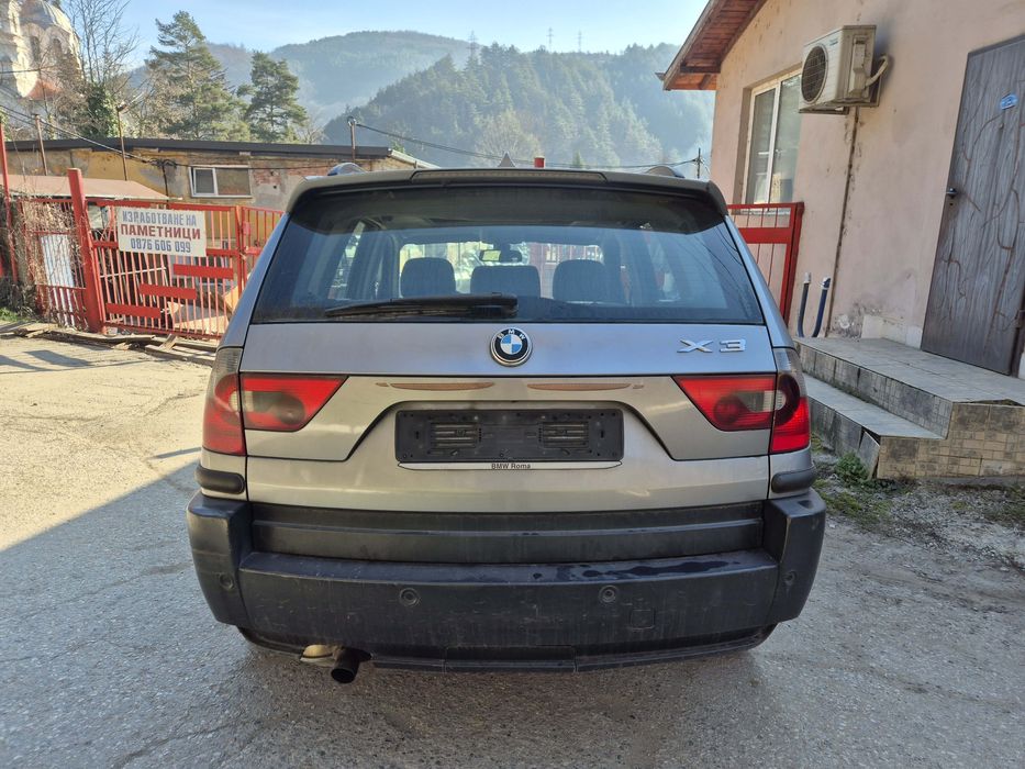 BMW X3 E83 2.0D 150кс панорама навигация ксенон ръчка НА ЧАСТИ!