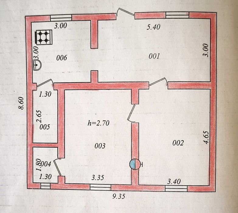 Yu  Продаётся дом 6соток, фасад 20метров, кадастр, прописка, Ипотека
