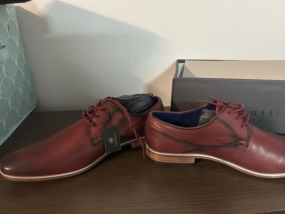 Pantofi bugatti barbai noi marimea 45